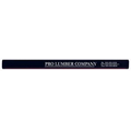 Made In The USA Carpenter 700 Flat Medium Lead Solid Pencil (Black)